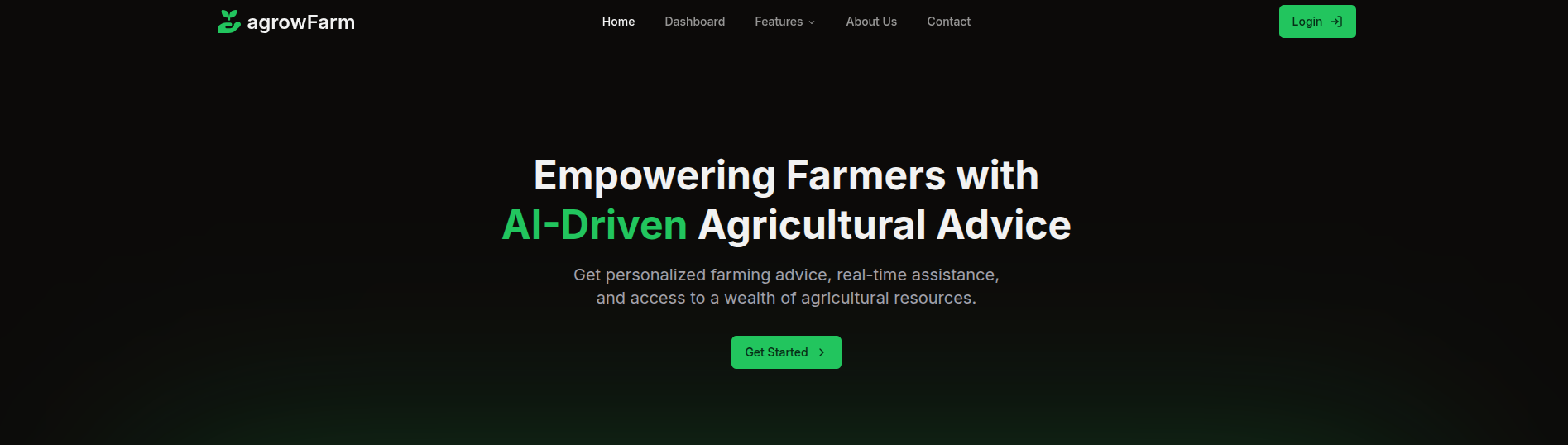 AgrowFarm Application