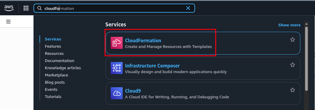 CloudFormation Stack