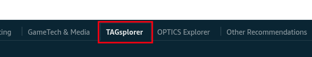 Select TAGsplorer
